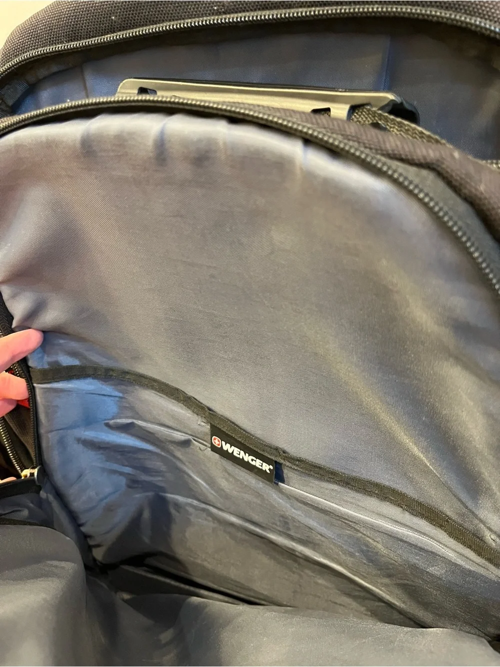 Wenger Swiss Gear Pegasus 17” Black Laptop Backpack